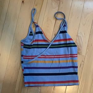 Urban Outfitters Stripe Crop Top